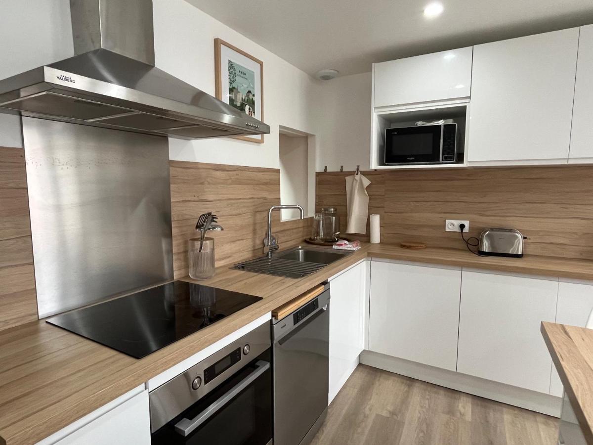 Apartament Bella, Joli Appt Renove Dans Le Bourg Ouistreham Zewnętrze zdjęcie