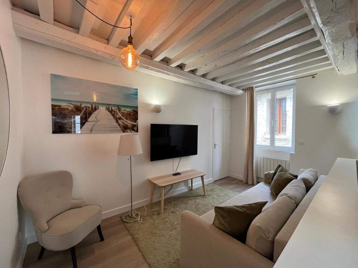 Apartament Bella, Joli Appt Renove Dans Le Bourg Ouistreham Zewnętrze zdjęcie