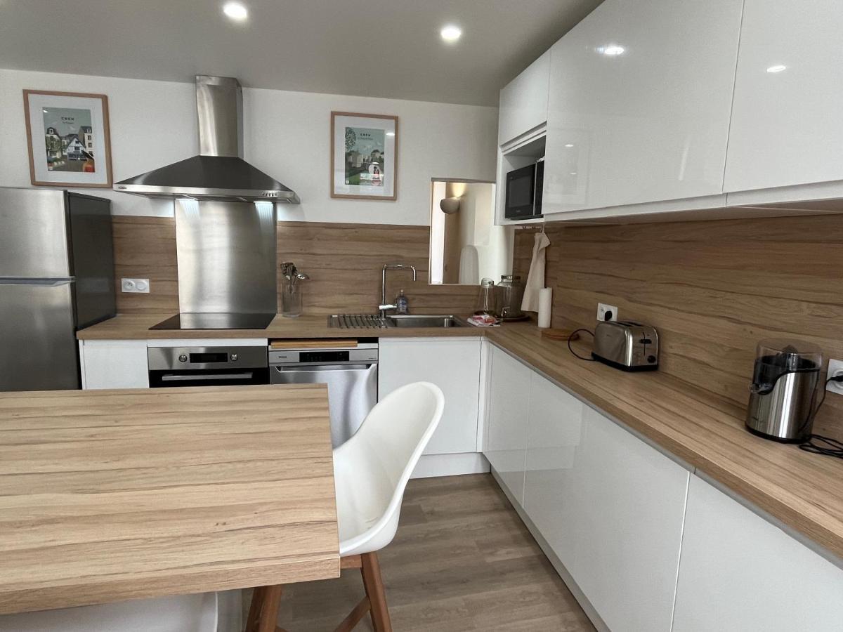 Apartament Bella, Joli Appt Renove Dans Le Bourg Ouistreham Zewnętrze zdjęcie