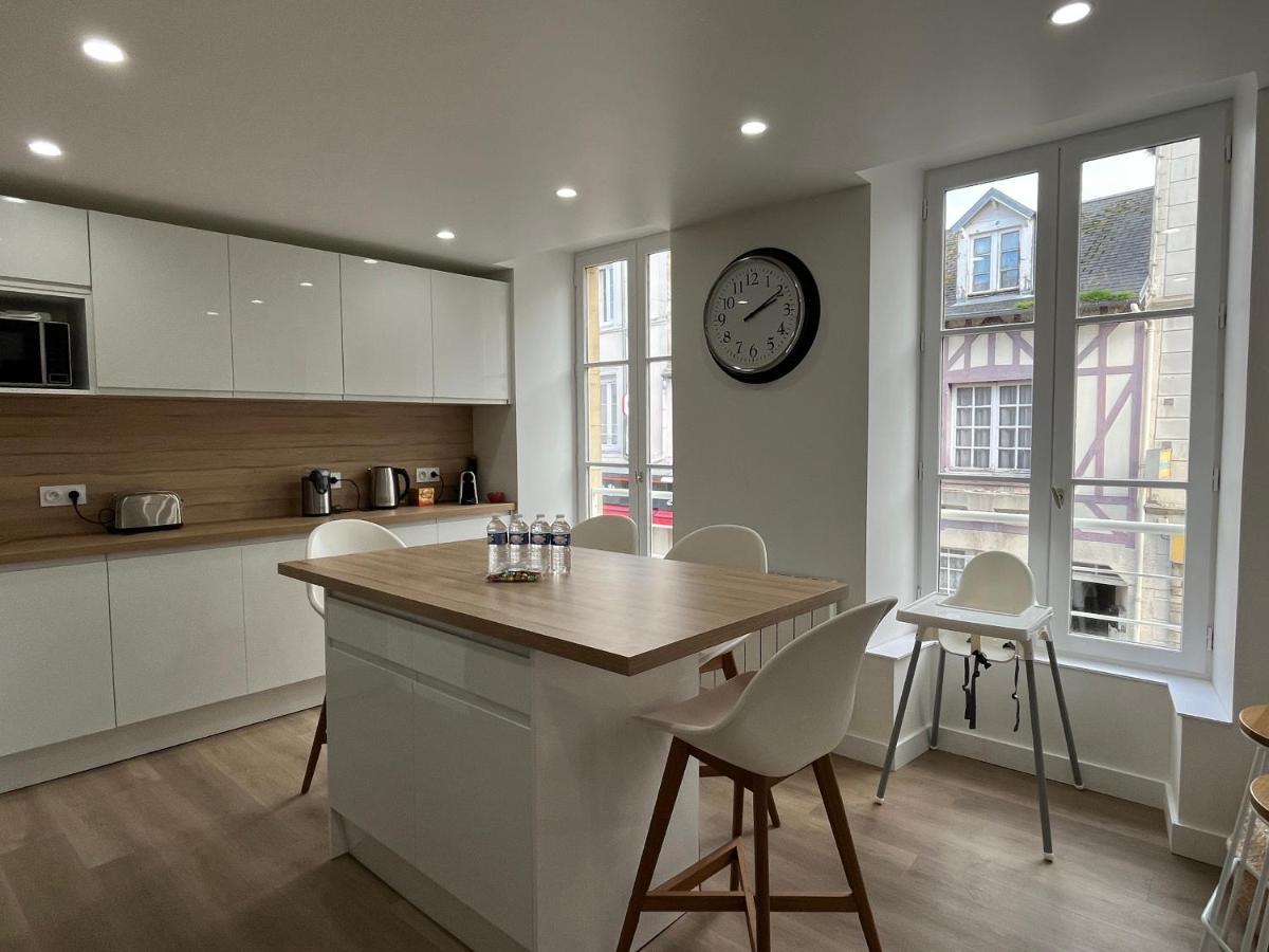 Apartament Bella, Joli Appt Renove Dans Le Bourg Ouistreham Zewnętrze zdjęcie